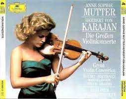 In early 2020 she toured the planet performing beethoven violin sonatas on the occasion of the composer's 250th birthday, but had to. Anne Sophie Mutter Herbert Von Karajan Mozart Beethoven Mendelssohn Bruch Brahms Berliner Philharmoniker Die Grossen Violinkonzerte Great Violin Concertos 1987 Slipcase Cd Discogs