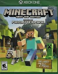 Minecraft Xbox One Edition Includes Favorites Pack Microsoft Xbox One 2016 Minecraft Playing Game Xbox One Xbox One Games Xbox