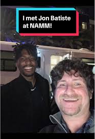 Meeting Jon Batiste at NAMM Show: A Memorable Encounter