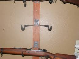 Lockinggunracks.com offers these locking, vertical wall gun racks. Homemade Gun Racks Post Pics Of Yours Oklahoma Shooters