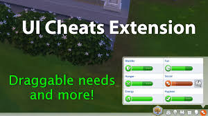So, let's get to … The Sims 4 Mod Ui Cheats Extension Draggable Needs