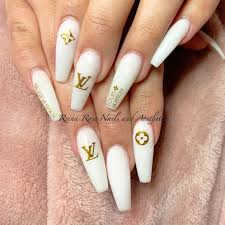 Dollar tree acrylic nails at home all products only 1 not clickbait duration. Bling Chanel Acrylic Nails Novocom Top
