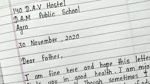However, your best friend's son is in his sophomore year of college, and you would like to transfer the money to him. Write A Letter To Your Father Telling Him About Your New School English Letter Writing Youtube