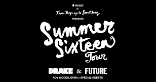 Drake Summer Sixteen Tour With Future And Special Guests