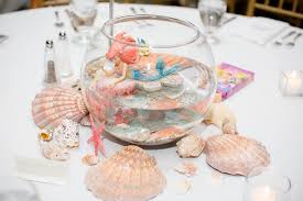 The Little Mermaid Little Mermaid Centerpieces Disney Theme Party Little Mermaid Wedding