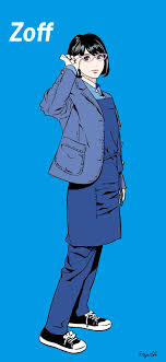 メガネのzoffオンラインストア 江口寿史 イラスト 日本のイラスト コミックアート