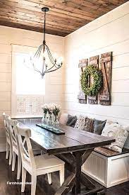 Farmhouse Decor On A Budget Farmhouse Style Dining Room Farm House Living Room Dining Room Decor Country