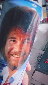 Let’s paint some evil little trees, Bob. 🎨 #painting #bobross #slayer #fyp  #fy #fyy #art #painting #metal