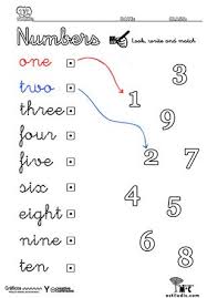Numeracion 10 P Jpg 308 442 Numeros En Ingles Fichas Ingles Ingles Para Preescolar