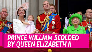 Who is queen elizabeth ii?. Prince William Gets Scolded By Queen Elizabeth Ii Youtube