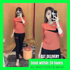 Kutempelkan jariku di ujung atas permukaan kemaluannya. Buy Tshirt Set Nike Women Sport Workout Slim Fit Baju Sukan Ready Stock Seetracker Malaysia