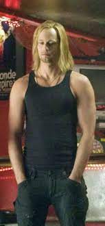 Alex when his hair was still long. True Blood