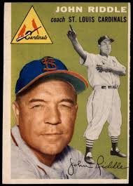 Amazon.com: 1954 Topps # 147 John Riddle St. Louis Cardinals (Baseball  Card) EX Cardinals : Collectibles & Fine Art