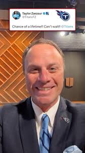 A message from your new #Titans lead broadcaster, Taylor Zarzour! ⚔️  #TitanUp