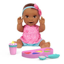 Mealtime Magic Maya Interactive Feeding Baby Doll Target