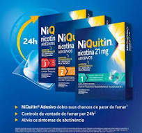 NiQuitin 14mg Adesivos para Parar de Fumar 7 unidades