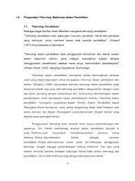 2.0 kebaikkan teknologi dalam pendidikan kemajuan dalam teknologi komputer dan era baru pendidikan pada hakikatnyaingin memastikan revolusi maklumat akan mempengaruhi hidup kita secara lebihmendalam dan juga menyeluruh. Pengenalan Teknologi Maklumat Dalam Pendidikan