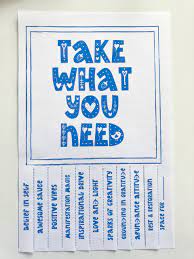 Jun 24, 2016 · 10. Craftic Take What You Need Poster