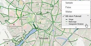Google Maps Zeigt Deutsche Fahrradwege