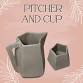 Pitcher and Cup Clay Hand Building Class
