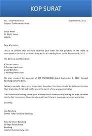 Enggak usah khawatir, contoh surat lamaran kerja bahasa inggris di bawah ini bisa membantumu mendapatkan profesi yang sudah kamu impikan sejak lama! Download Surat Konfirmasi Dari Penjual Bahasa Inggris Jujubandung