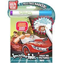 The official title is now ralph breaks the internet: Amazon Com Wreck It Ralph Ultimate Coloring Activity Book 43796 Bendon Toys Games