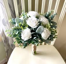 For help with your ideas and inspiration pictures try pinterest we are happy to work with any design ideas. Coral White Bridal Bouquet Bridesmaid Bouquet Artificial Silk Flowers Rose Peony Eucalyptus Rustic Boho Wedding Bouquet Accessories Bouquets Corsages Des Pl
