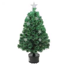 Fiber optic christmas decorations indoor pinterest stock ticker. Northlight 32911575 3 Ft Pre Lit Fiber Optic Artificial Christmas Tree With Stars