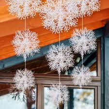 There are 2792 hanging ceiling decorations for sale on etsy, and they cost au$24.74 on average. 180pcs White Snowflakes Decorations Window Ceiling Hanging Ornaments Xmas Decor Ebay