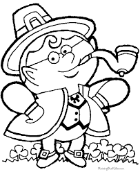Foster the literacy skills in your child with these free, printable coloring pages that can be easily assembled into a book. Leprechaun Color Pages Coloring Home
