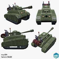 Low Poly Tank Set Poly Tanks Low Poly Tank