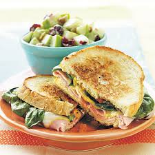 There are 300 calories in 1 sandwich of kwik trip ham & swiss on sourdough.: Ham And Fontina Sourdough Sandwiches Recipe Myrecipes