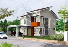 2 petak keluasan rumah banglo : Image Result For Rumah Banglo Setingkat Simple House Styles House Plans Rumah Banglo