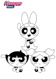 Powerpuff Fan Page Powerpuff Girls Coloring Pages Tintiri Com Chicas Superpoderosas Dibujos Sencillos Minion Dibujo
