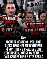 Një tjetër krahasim mes vendimeve absurde të Gjykatës së Posaçme nxjerr në  pah diferenca që ngrenë pikëpyetje të forta mbi proporcionalitetin. Pëllumb  Gjoka, një nga emrat kryesorë të dosjes “Metamor