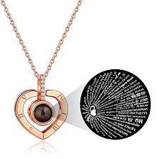 Paerapak I Love You Necklace 100 Languages I Love You L Https Www Amazon Com Dp B07l67vbnn Ref Cm Sw R Pi In 2020 Lovers Necklace Womens Necklaces Love Necklace