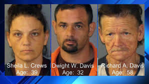 3 adults accused of child neglect; 2 also face drug charges