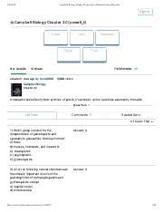 Campbell Biology Chapter 29 (powell h) Flashcards Easy Notecards