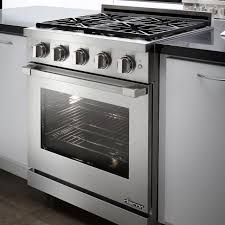 Dacor Rnrp30gs 30 Renaissance Series Slide In Gas Range With 4 Sealed Simmersear Burners 5 2 Cu Ft Capacity In Stainless Steel Gas Range Dacor Convection Oven