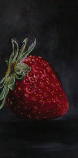 Peinture A L Huile Nature Morte Aux Fraises Still Life Fruit Still Life Oil Painting Oil Painting Techniques