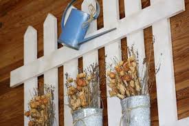 Keeping It Cozy A Vintage Nursery Picket Fence Decor Fence Decor Backyard Fences