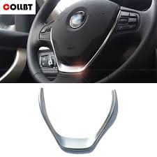 Collbt Abs Chrome Interior Steering Wheel Cover Trim For Bmw 3 Series F30 318 320 1 Series F20 116 118 2013 20 Steering Wheel Cover Steering Wheel Bmw 3 Series