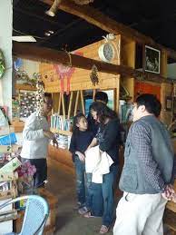 第一次造訪藍色小屋 那時大家還穿長袖有點冷呢