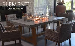 Check spelling or type a new query. Rectangle Dining Table With Fire Pit In Middle Off 64