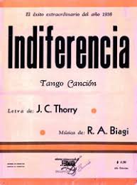 Indiferencia. Tango (1937)
