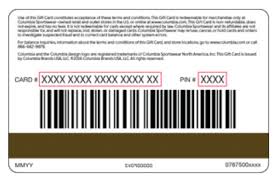 Start by looking at the back of your gift card. How Do I Find My Gift Card Number And Pin Columbia Support