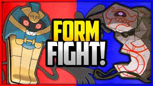 Cofagrigus vs Runerigus Pokémon | Form Fight (Sword & Shield) [4K] - YouTube