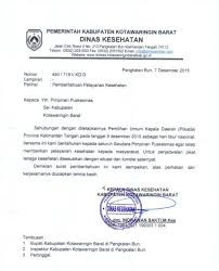 Penggunaan dari surat dinas tidak terbatas pada lembaga pemerintah saja. Contoh Surat Dinas Resmi Kesehatan Surat Pemerintah Kata Kata