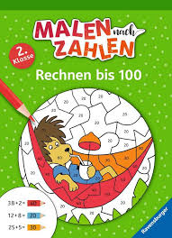 Klasse beschäftigen sich die kinder mit zahlen bis 100 und trainieren grundlegende rechenfertigkeiten, die die basis für den. Coloring By Number 2nd Grade Multiplication Tables Up To 10 New Titles Translation Rights Foreignrights Ravensburger Com