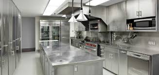 stainless steel commercial kitchen